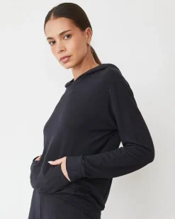 MONROW Supersoft Pullover Hoody FADEDBLACK Best